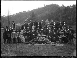 Gruppenbild mit Nachtwächter