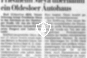 [Name maskiert] übernahm ein Oldesloer Autohaus