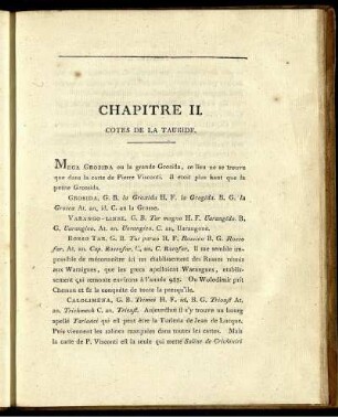 Chapitre II. Cotes De La Tauride.