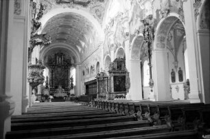 Steingaden: Inneres der Klosterkirche