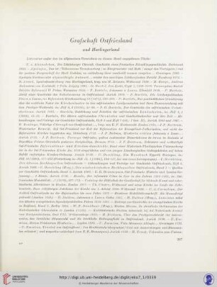 Grafschaft Ostfriesland und des Harlingerland