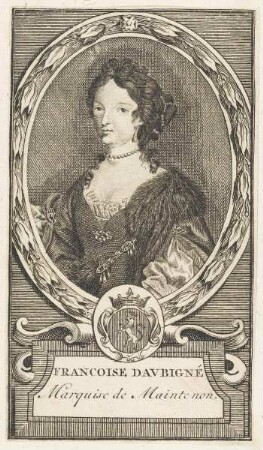 Bildnis der Francoise Davbigné, Marquise de Maintenon