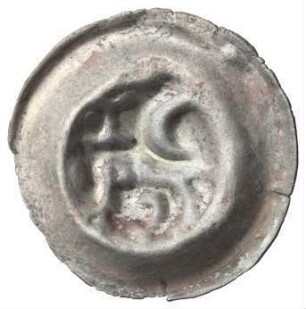 Fundmünze, Hohlpfennig, 1296 - 1412