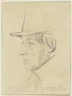 Bildnis Hofrat Denecke