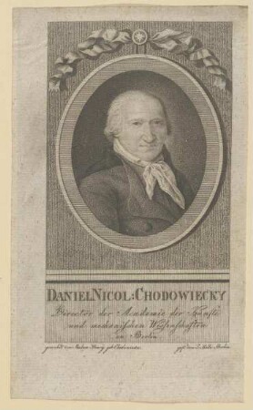 Bildnis des Daniel Nicol: Chodowiecky