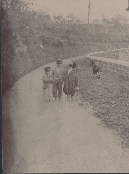 Sur le Posilipo près de Naples.