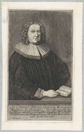 Bildnis des Gustavus Philippus Moerl