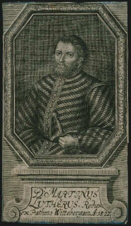 D. Martinus Lutherus Redux ex Pathmo Wittebergam A. 1522