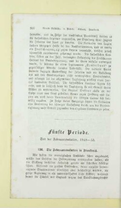 Fünfte Periode. Seit der Februarrevolution, 1848 - 53