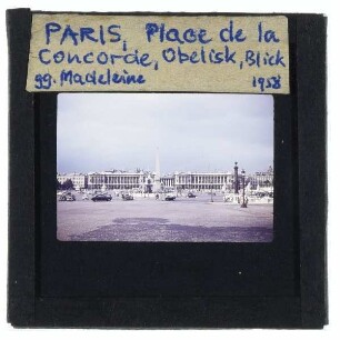 Paris, Place de la Concorde,Paris, Obelisk von Luxor