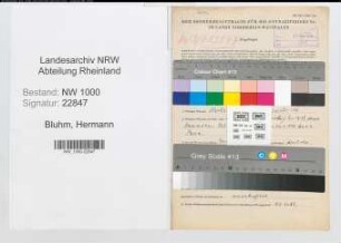 Entnazifizierung Hermann Bluhm, geb. 21.03.1903 (Polizist)