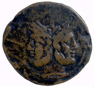 Münze, As, 206 - 195 v. Chr.
