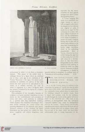 31.1907 = Nr. 124: The architectural and decorative work of Baron Krauss