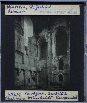 Nivelles, St. Gertrud : Ostchor
