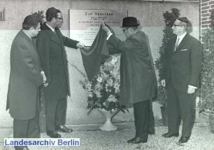 25 Jahre Neue Jüdische Gemeinde zu Berlin (1945 bis 1970); Feier im Jüdischen Gemeindehaus; Fasanenstraße 79 - 80 (Charlottenburg)