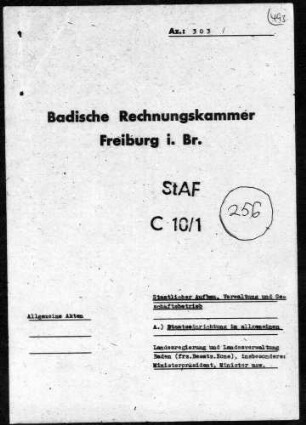 Landesregierung und Landesverwaltung