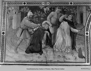 Tod des heiligen Petrus Martyr