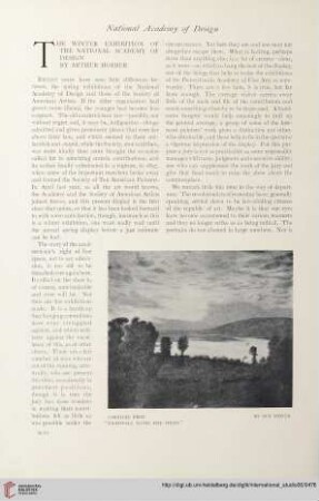 30.1906/07 (1907) = Nr. 120: The winter exhibition of the National Academy of Design