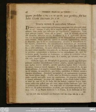 §. X. Criteria veritatis & certitudinis historicae.