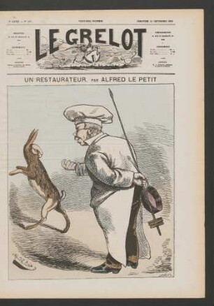 Un restaurateur, par Alfred Le Petit
