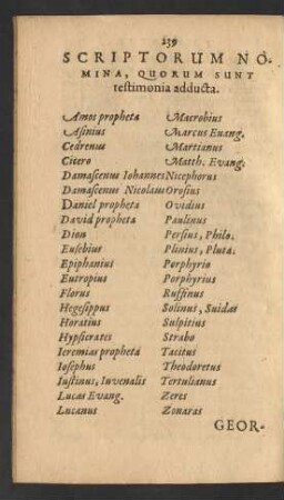 Scriptorum Nomina, Quorum Sunt testimonia adducta.