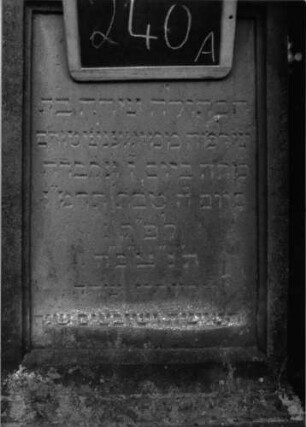 Grabstein 240A