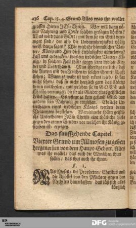 Das funffzehende Capitel.