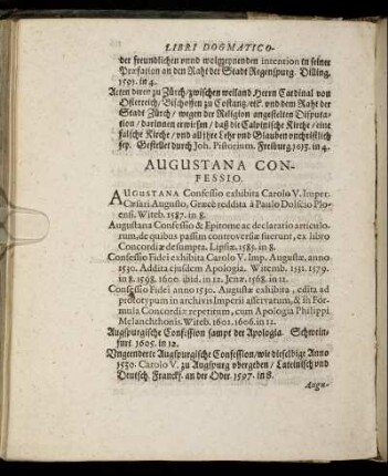 Augustana Confessio