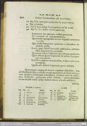 Corrigenda in Contextu