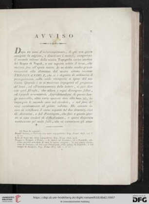 Avviso