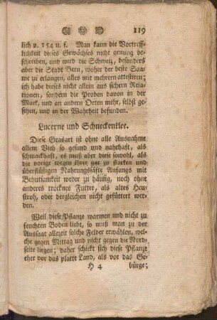 Lucerne und Schneckenklee