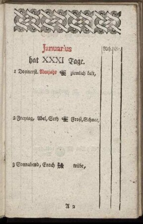 Verbesserter Januarius