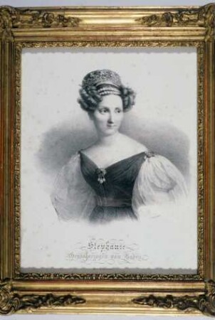 Bildnis der Großherzogin Stephanie Großherzogin