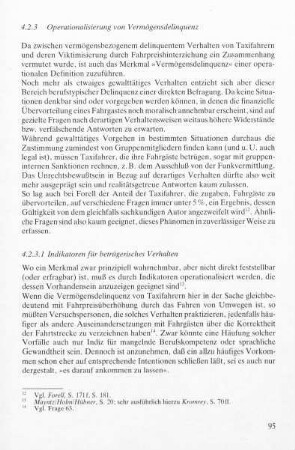 4.2.3 Operationalisierung von Vermögensdelinquenz
