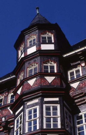 Fachwerkhaus, 15. Jahrhundert, jetzt Museum, in Stolberg/Südharz, Sachsen-Anhalt