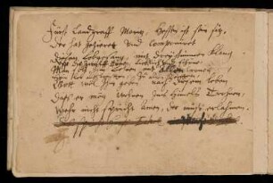 Lobgedicht auf Landgraf Moritz