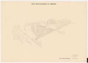 Garten und Gebäude »Der Upstalsboom«, Aurich: Perspektivische Ansicht (Vogelschau) - Plan 4