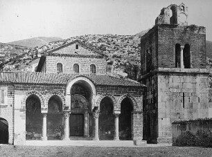 San Angelo in Formis (Caserta), S. Angelo in Formis, Außenansicht