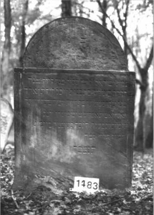 Grabstein 1483