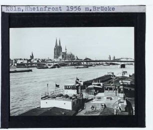 Köln, Dom,Köln, Deutzer Brücke
