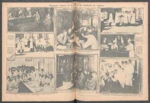 Pintorescos aspectos de la vida de los estudiantes de medicina [Fotografías]