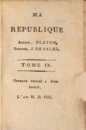 Ma Republique, 9