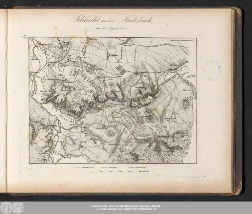 Schlacht an der Katzbach, am 26. August 1813.