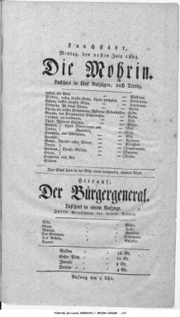 Die Mohrin
