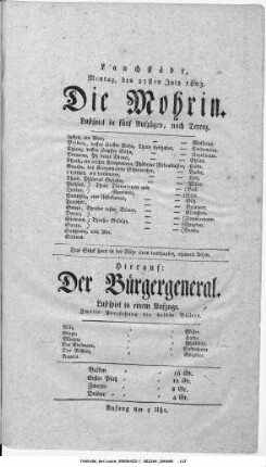 Die Mohrin