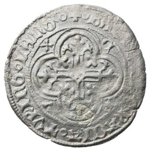 Fundmünze, Fürstengroschen (12 meißnische Pfennige), 1395 - 1405