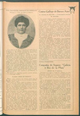[Necrología de] Doña Concepción Rodríguez de Rodríguez : Falleció el 17 del corriente en Rosario