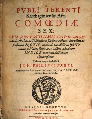 Comoediae sex