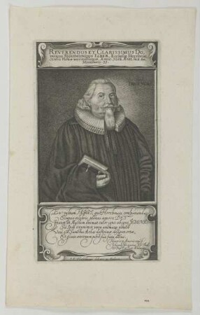 Bildnis des Sigismundus Faber