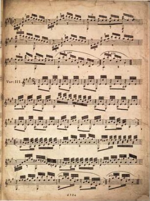 6 variazioni per la chitarra : sul'aria Russa: Pascialiute, ludarina ; op. 64
